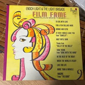 “Enoch light & the light brigade film theme marvelous movie themes” Vinyl record